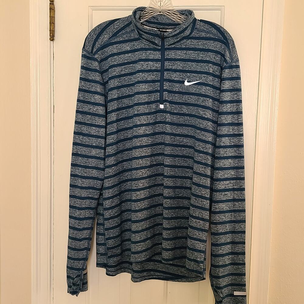 Womens Nike Running Dri-Fit 1/4 Zip Jacket Size Large